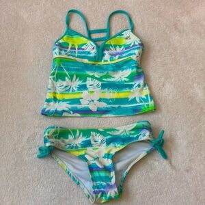 Tropical bikini for girls